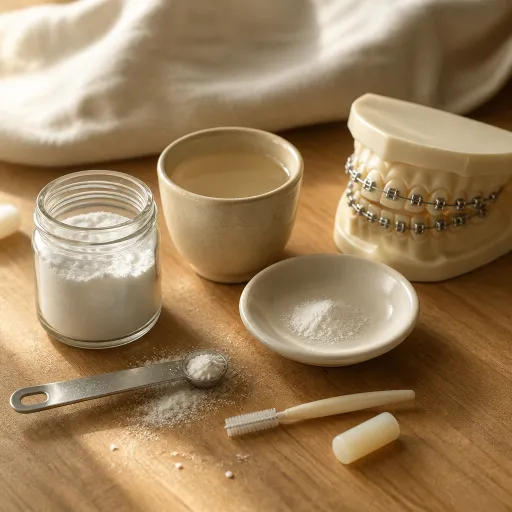 Bain de bouche au bicarbonate de sodium et mycose buccale : ce qu’il faut vraiment savoir avec un appareil dentaire