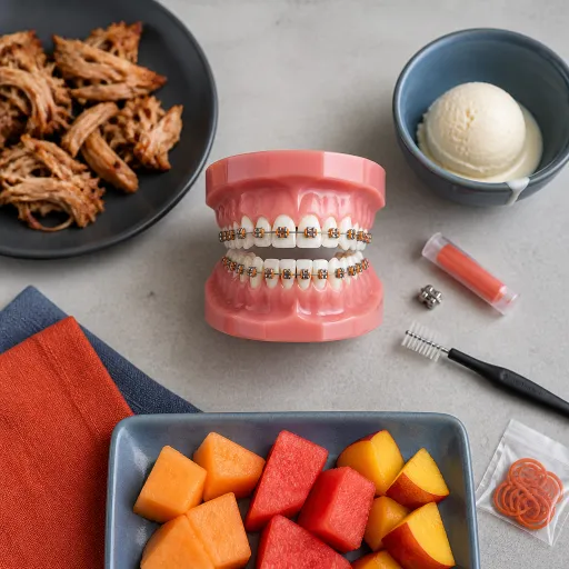 Glaces, barbecue, fruits d'été : adapter son alimentation estivale avec un appareil dentaire
