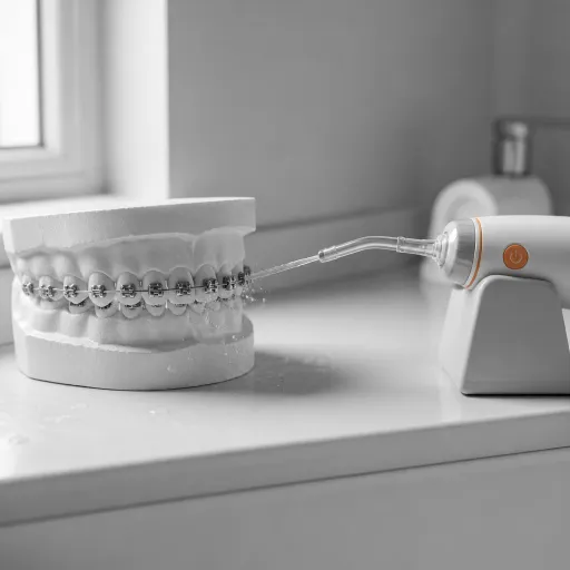 Jet dentaire et bagues : le complément que les orthodontistes recommandent (ou pas)