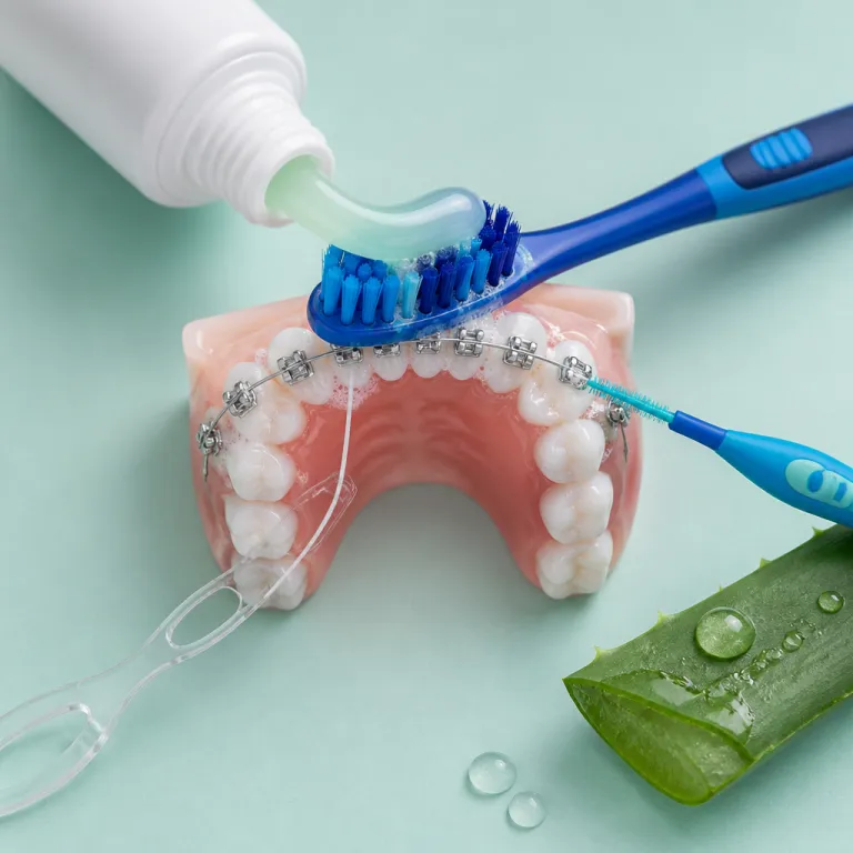 Dentifrice à l’aloe vera : un allié discret pour l’hygiène bucco dentaire avec appareil